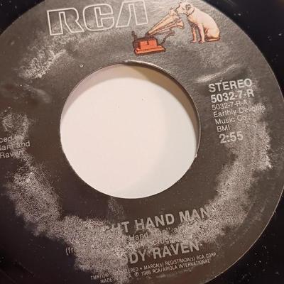 Vinyl record Albums - Eddy Raven and Eddie Rabbitt 45RPM Records