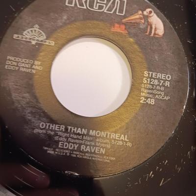 Vinyl record Albums - Eddy Raven and Eddie Rabbitt 45RPM Records