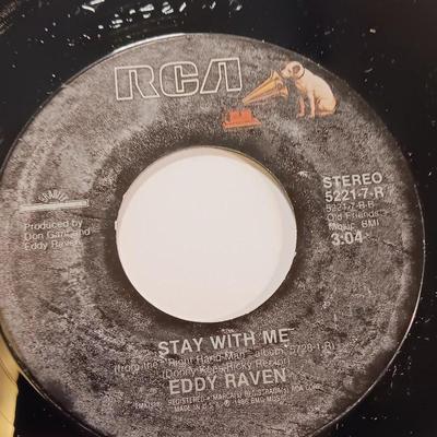 Vinyl record Albums - Eddy Raven and Eddie Rabbitt 45RPM Records
