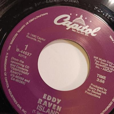 Vinyl record Albums - Eddy Raven and Eddie Rabbitt 45RPM Records