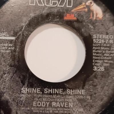 Vinyl record Albums - Eddy Raven and Eddie Rabbitt 45RPM Records