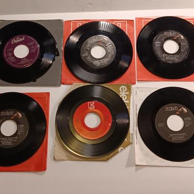 Vinyl record Albums - Eddy Raven and Eddie Rabbitt 45RPM Records