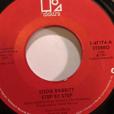 Vinyl record Albums - Eddy Raven and Eddie Rabbitt 45RPM Records
