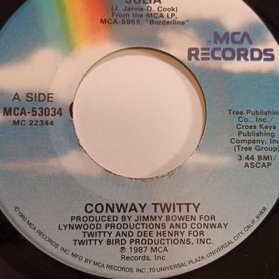Vinyl record Albums -Nitty Gritty Dirt band - Conway Twitty 45RPM Records