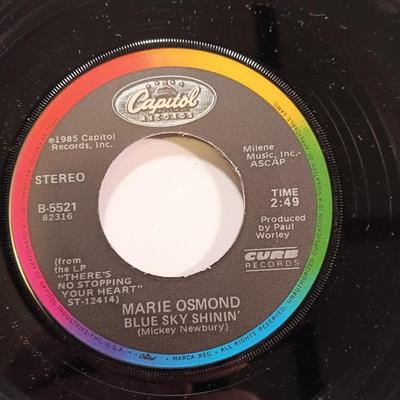 Vinyl record Albums -Gary Morris - Marie Osmond - and more 45RPM Records