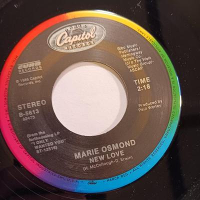 Vinyl record Albums -Gary Morris - Marie Osmond - and more 45RPM Records