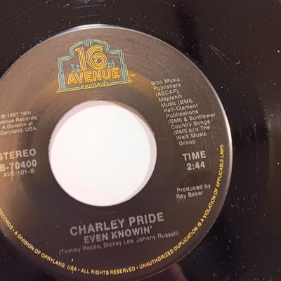 Vinyl record Albums -Nitty Gritty dirt band - Ricky Skaggs - Charlie Pride and more 45RPM Records