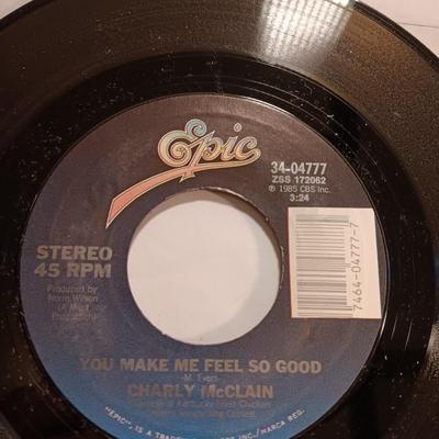Vinyl record Albums -Nitty Gritty dirt band - Ricky Skaggs - Charlie Pride and more 45RPM Records