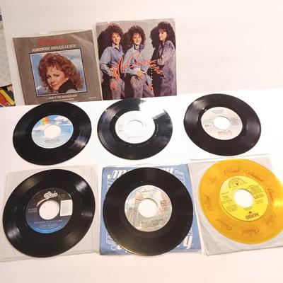 Vinyl record Albums -Lee Ann Womack - Texas Tea - Tammy Wynette and more 45RPM Records