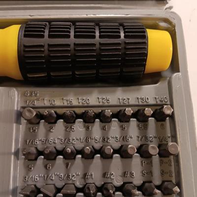 41-piece Angle driver set with blow molded case