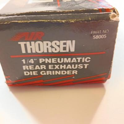 Thorsen 1/4" Pneumatic rear exhaust Die Grinder
