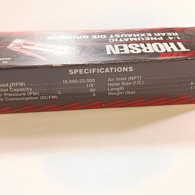 Thorsen 1/4" Pneumatic rear exhaust Die Grinder