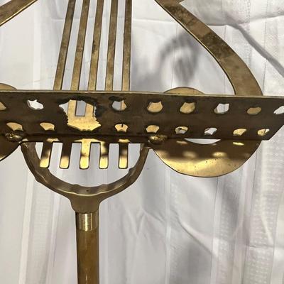 Brass Vintage music stand