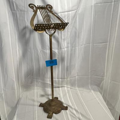 Brass Vintage music stand