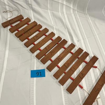 Home made large Xylephone