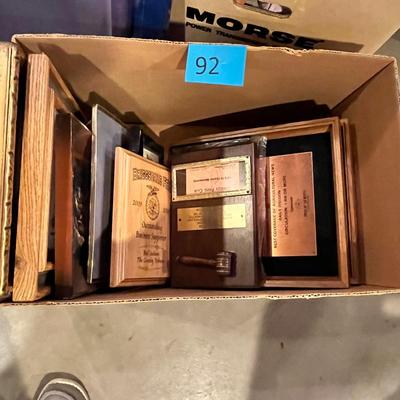 Box of awards