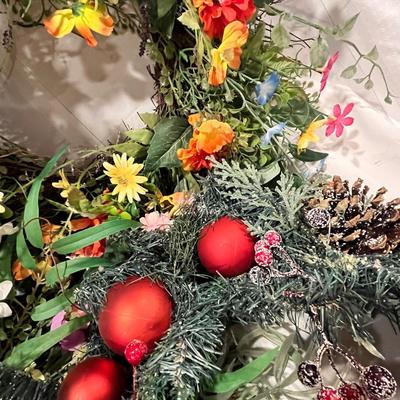 Lot of wreaths