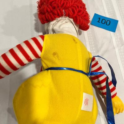 Vintage Ronald McDonald Doll