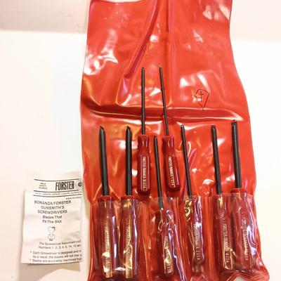 Forster Products Precision Screwdriver set - Gunsmith's screwdrivers Bonanza / Forster