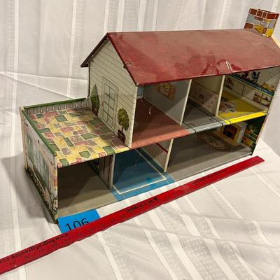 Marx Tin Doll House