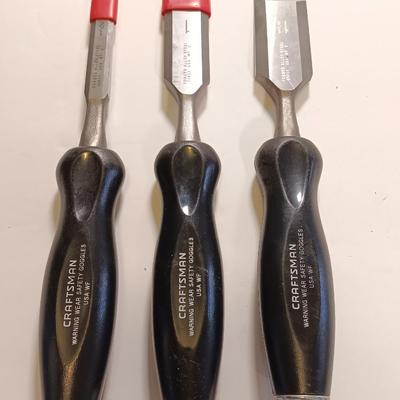 Craftsman five-piece Chisel set