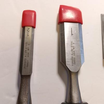 Craftsman five-piece Chisel set