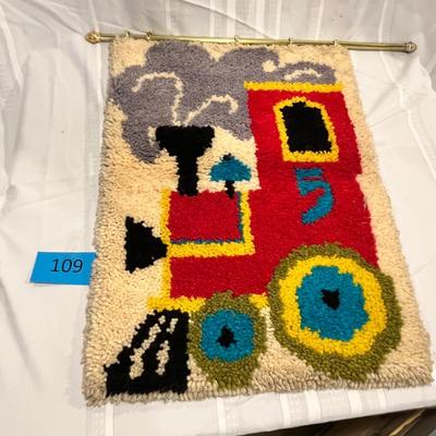 Train Hook Rug