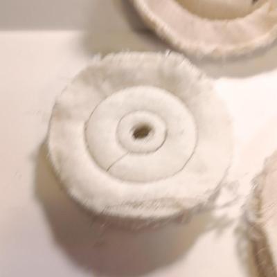 Variety of Flannel buffing wheels