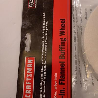 Variety of Flannel buffing wheels