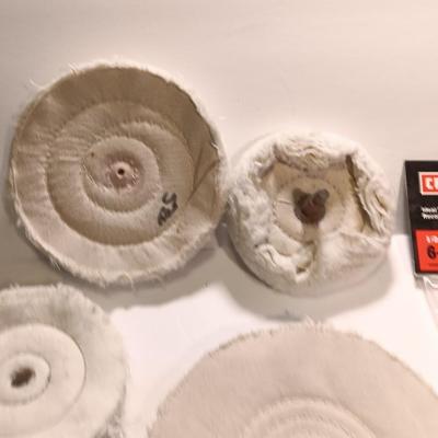 Variety of Flannel buffing wheels