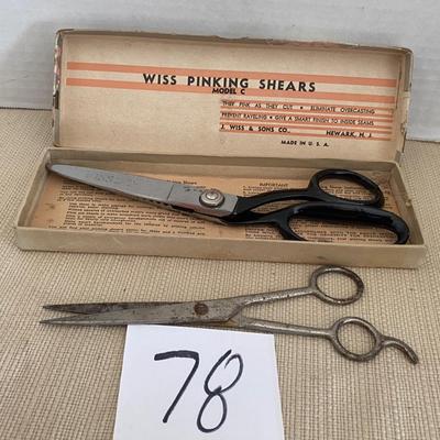 Vintage Wiss Pinking Shears