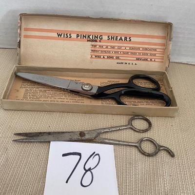 Vintage Wiss Pinking Shears