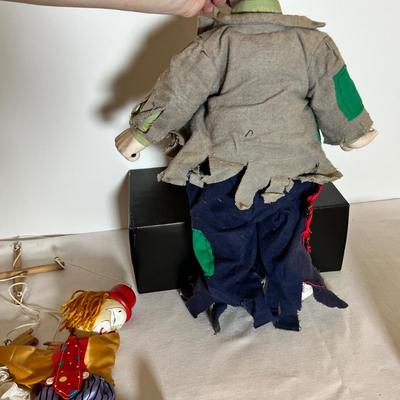 Clown Toy Figurine Lot