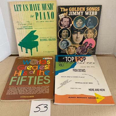 Vintage Piano Sheet Music