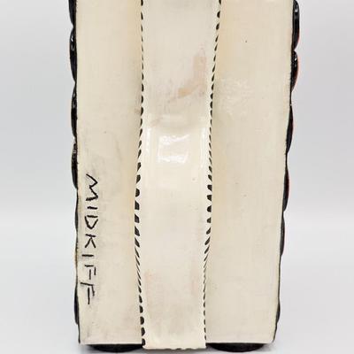 David Midkiff Signed Art Pottery Vase