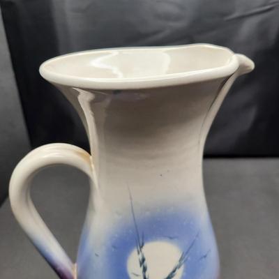 Mark Hudak Hand Thrown Pottery Pitcher
