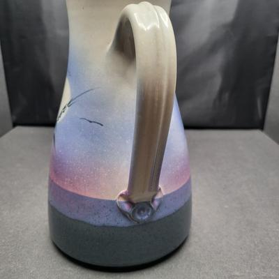 Mark Hudak Hand Thrown Pottery Pitcher