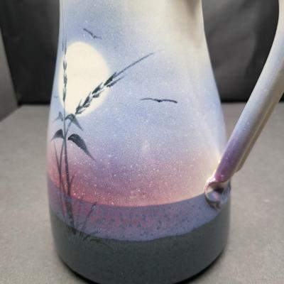Mark Hudak Hand Thrown Pottery Pitcher