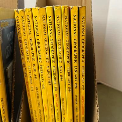 Vintage National Geographic Magazines - Various Issues from May 1976-June 1985