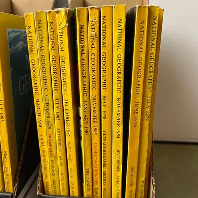 Vintage National Geographic Magazines - Various Issues from June 1976-Jan 1986