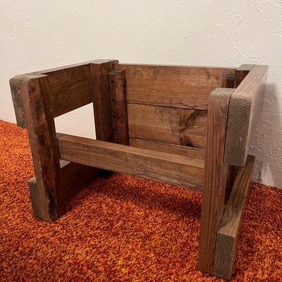 Vintage Solid Wood Coffee & 2 Side Tables