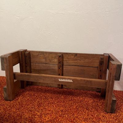 Vintage Solid Wood Coffee & 2 Side Tables