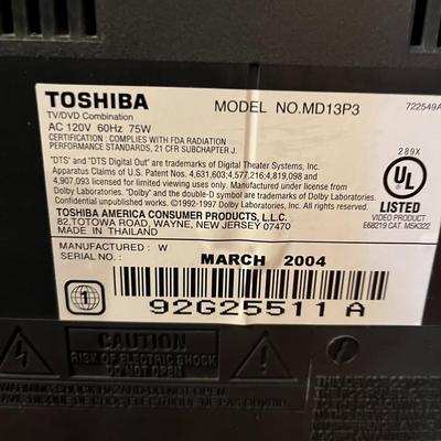 Toshiba TV & DVD Player
