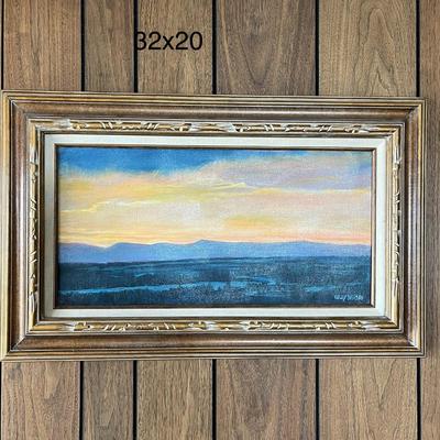 Weley Iverson Landscape Art Piece