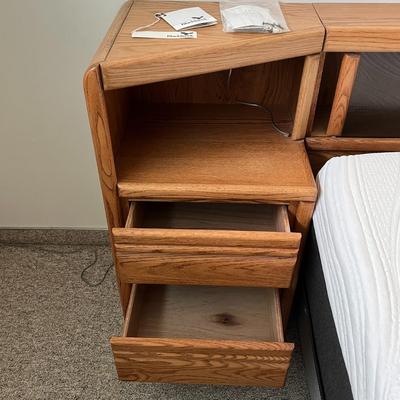Blackhawk Queen Madera Wall Unit Headboard