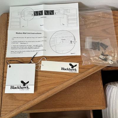 Blackhawk Queen Madera Wall Unit Headboard