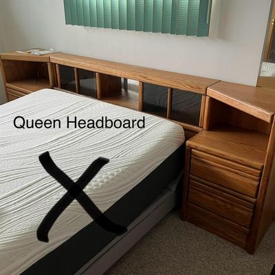 Blackhawk Queen Madera Wall Unit Headboard