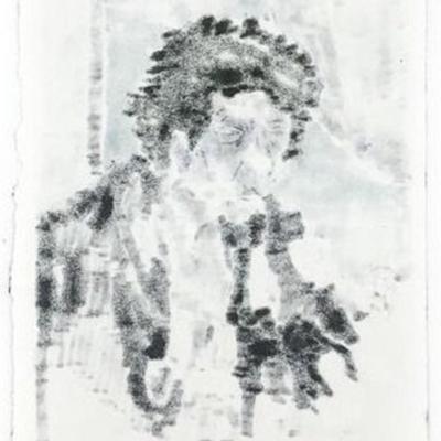 ANTHONY LISTER - BOB DYLAN ORIGINAL DRAWING