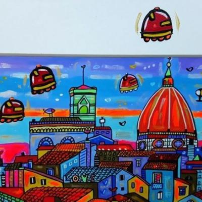 MARIA LUISA AZZINI - ILLUSION OF FLORENCE - ORIGINAL