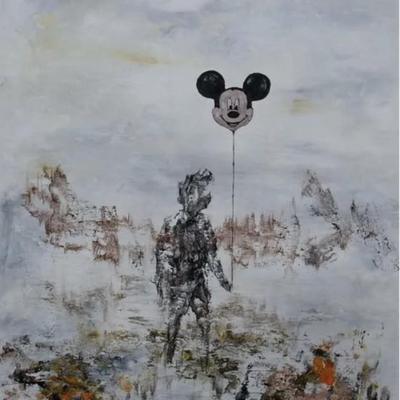 ANGEL 41 - LIVING THE DREAM - ORIGINAL CANVAS
